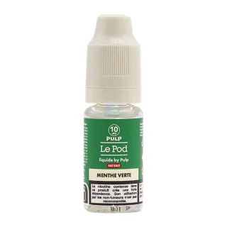E-liquide Menthe Verte 10 mL - Pulp Le Pod — Pulp - Le Pod