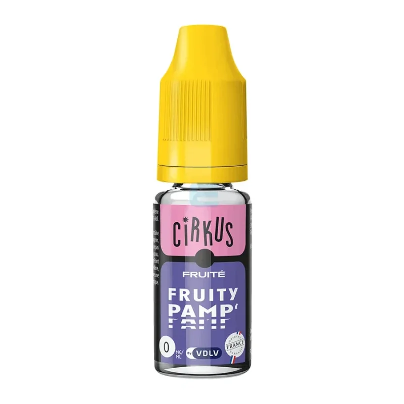 Fruity Pamp 10 mL, e-liquide CirKus (VDLV)