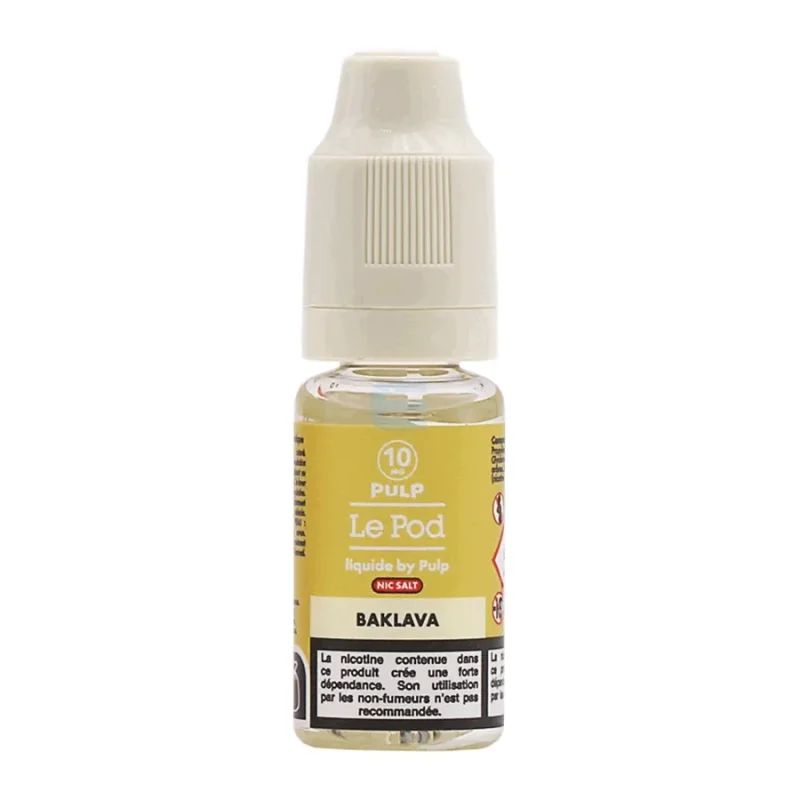 Baklava 10 mL, e-liquide Pulp Le Pod