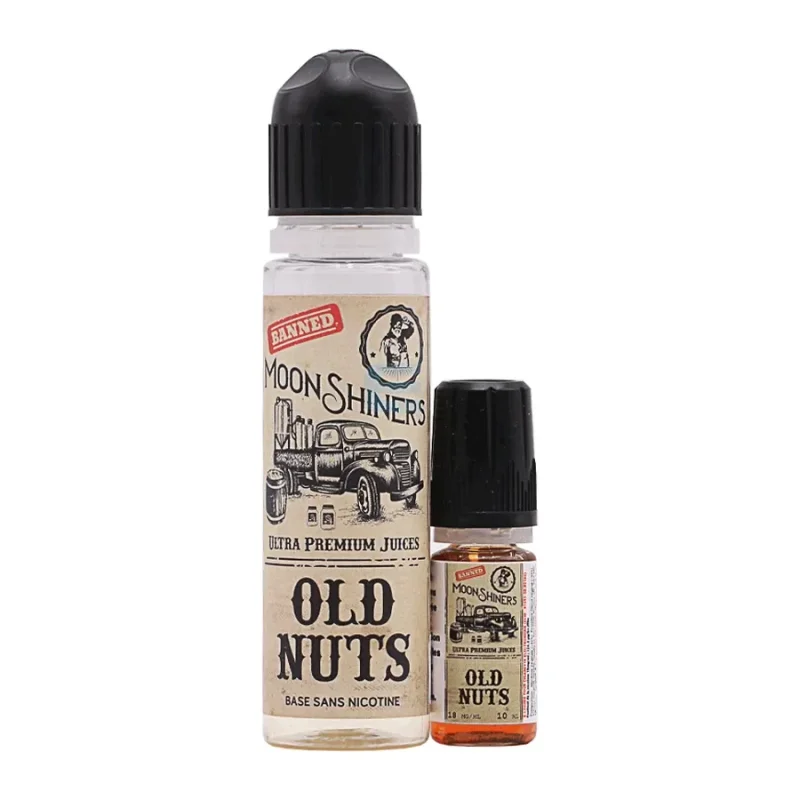 Old Nuts 60 mL, e-liquide Moonshiners (Le French Liquide)