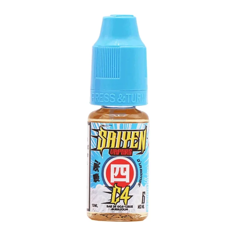 C4 10 mL, e-liquide Saiyen Vapors