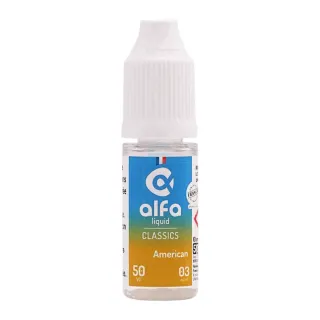 E-liquide American (50 VG) 10 mL - Alfaliquid — Alfaliquid - 50VG