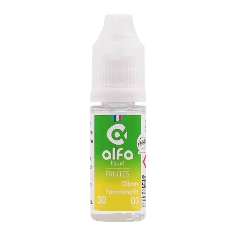 Citron Femminello (30 VG) 10 mL, e-liquide Alfaliquid