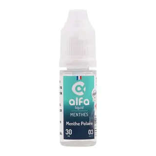 E-liquide Menthe Polaire (30 VG) 10 mL - Alfaliquid — Alfaliquid - 30VG