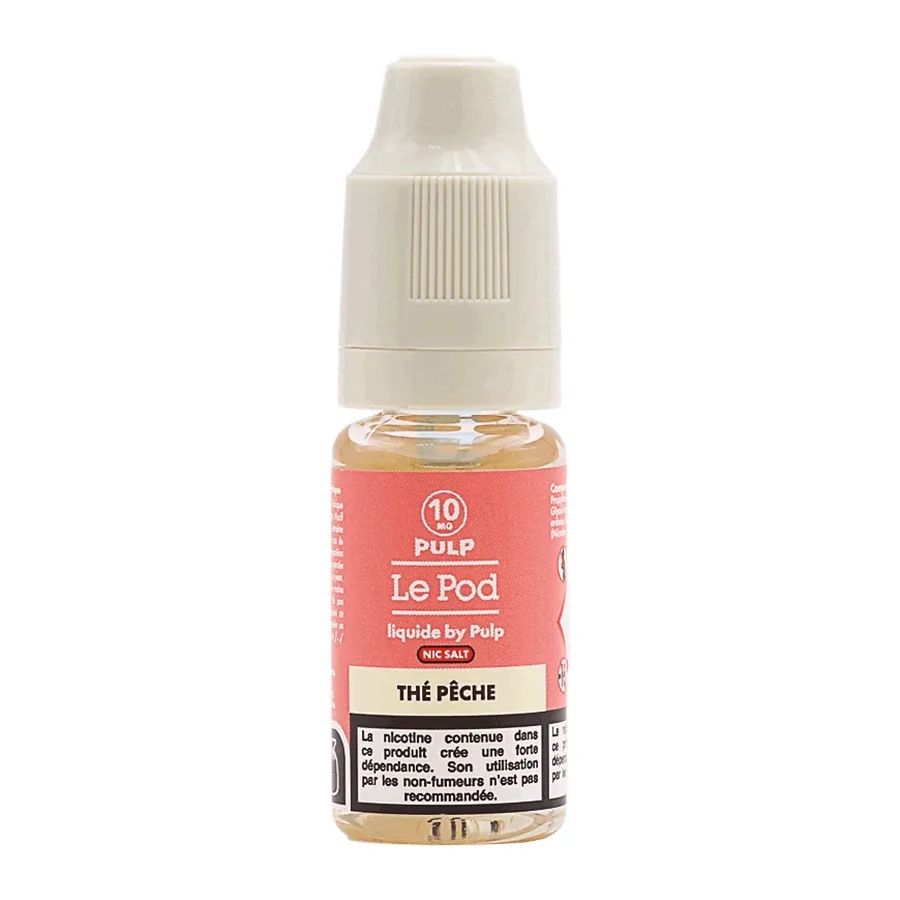 E-liquide Thé pêche 10 mL - Pulp Le Pod — Pulp - Le Pod