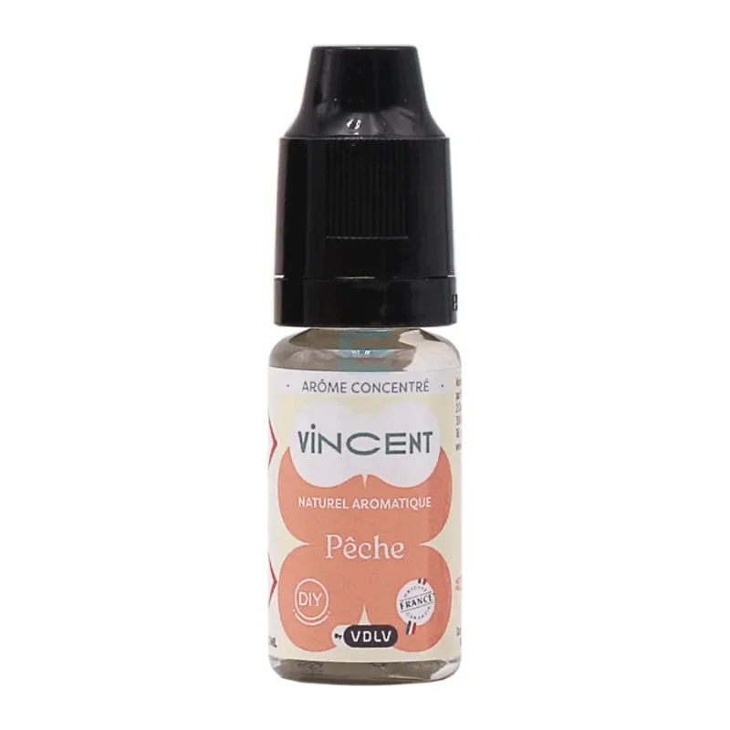 Pêche 10 mL, arôme Vincent (VDLV)