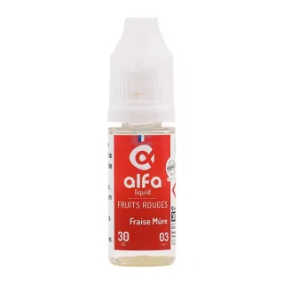 E-liquide Fraise Mûre (30 VG) 10 mL - Alfaliquid — Alfaliquid - 30VG