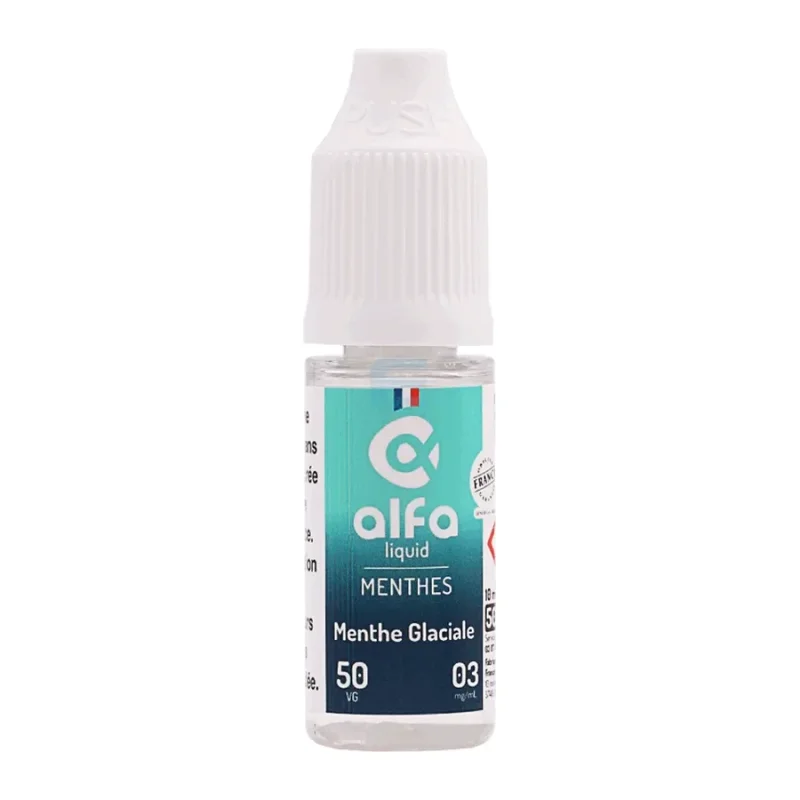 Menthe Glaciale (50 VG) 10 mL, e-liquide Alfaliquid