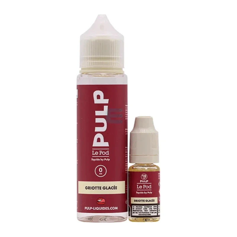 Griotte Glacée 60 mL, e-liquide Pulp Le Pod