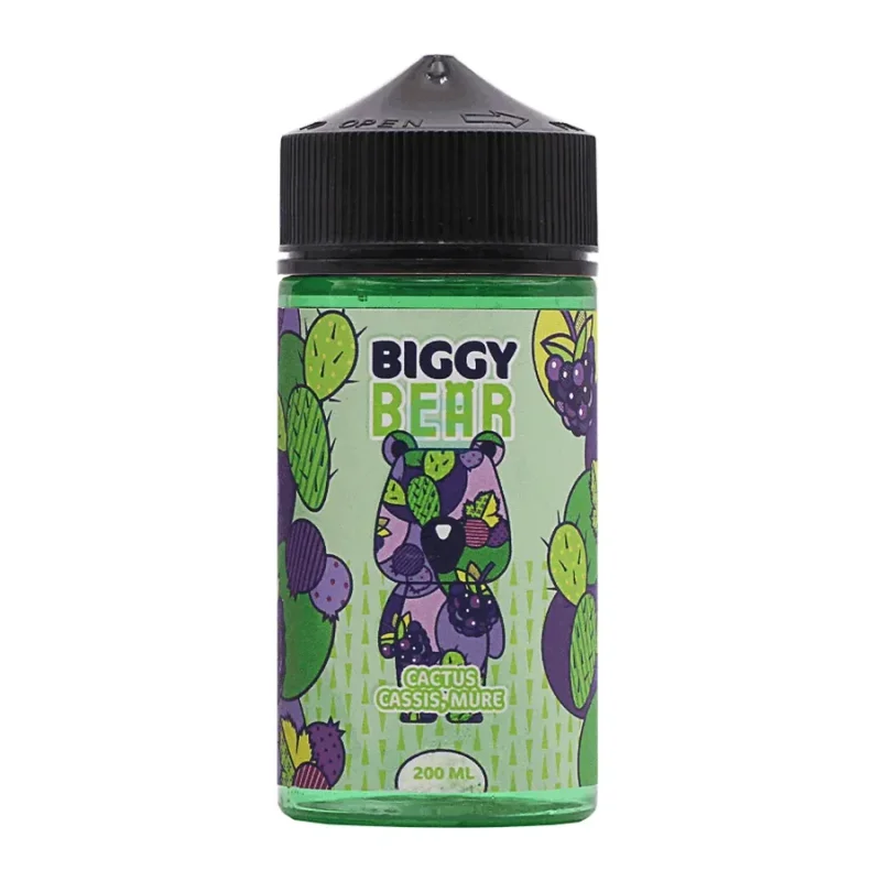 Cactus Cassis Mûre 200 mL, e-liquide Biggy Bear