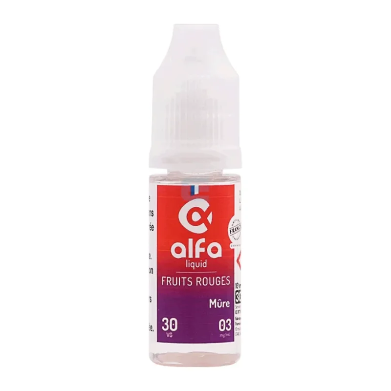Mûre (30 VG) 10 mL, e-liquide Alfaliquid