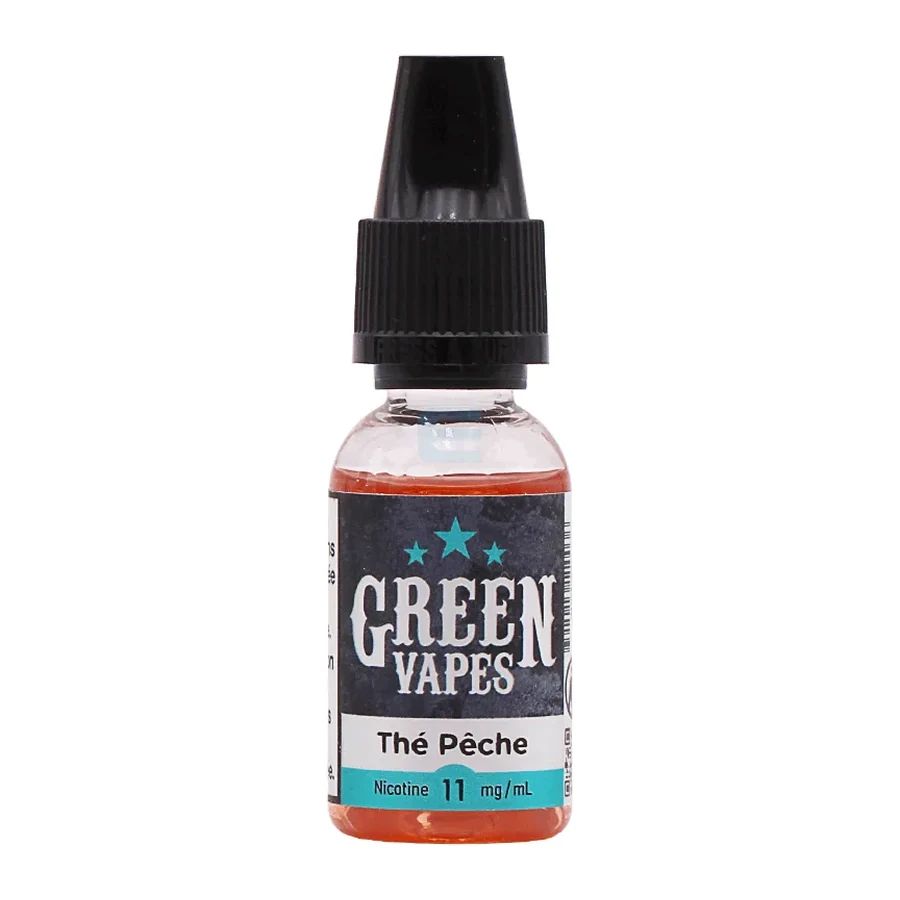 E-liquide Thé Pêche 10 mL - Green Vapes — Green Vapes - Classique