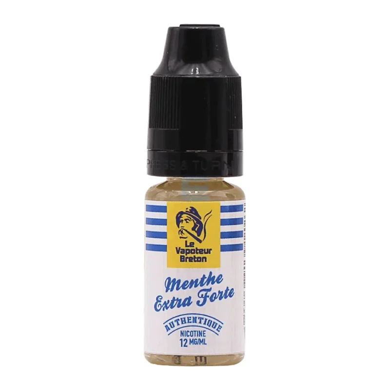 Menthe Extra Forte 10 mL, e-liquide Le Vapoteur Breton