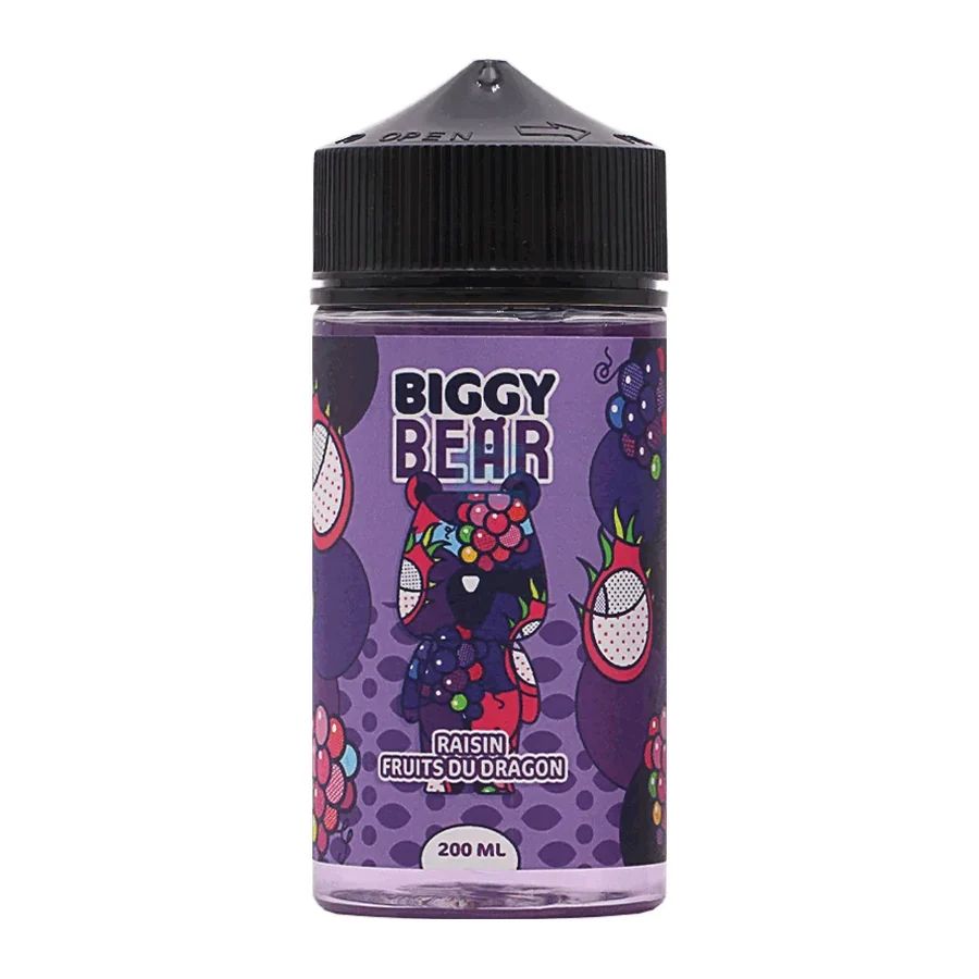 E-liquide Raisin Fruit du Dragon 200 mL - Biggy Bear
