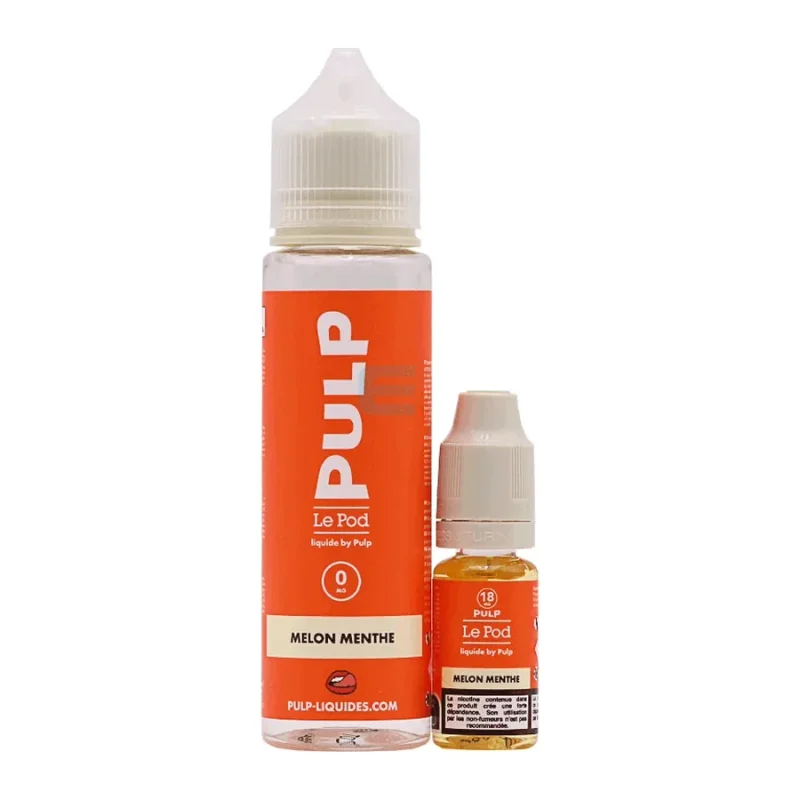 Melon Menthe 60 mL, e-liquide Pulp Le Pod