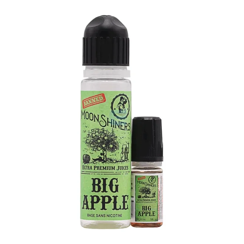 Big Apple 60 mL, e-liquide Moonshiners (Le French Liquide)