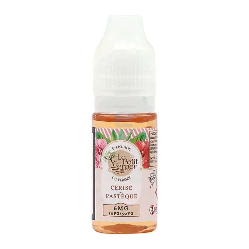 Cerise Pastèque 10 mL, e-liquide Le Petit Verger