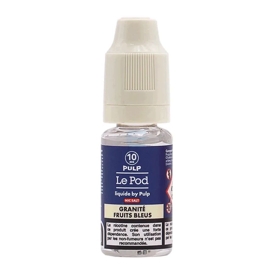 E-liquide Granité Fruits Bleus 10 mL - Pulp Le Pod — Pulp - Le Pod