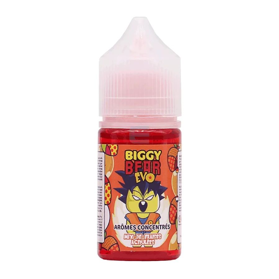 Concentré Mix de Fraises Acidulées 30 mL - Biggy Bear Evo — Biggy Bear - Arômes DIY