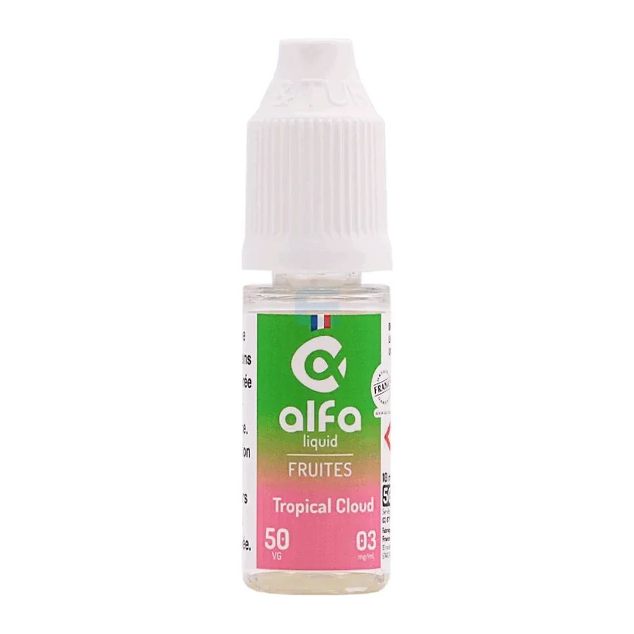 E-liquide Tropical Cloud (50 VG) 10 mL - Alfaliquid — Alfaliquid - 50VG