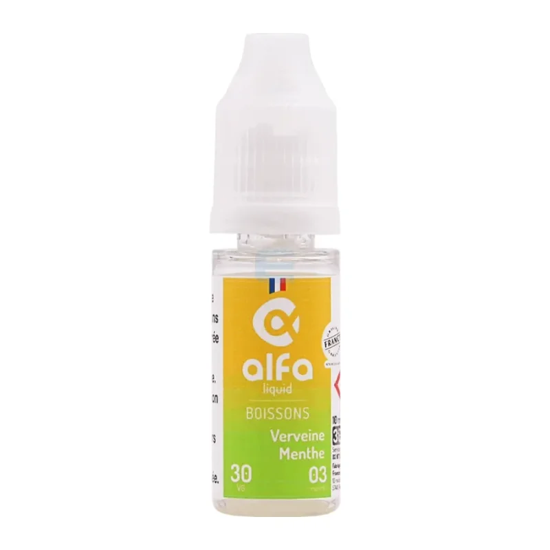 Verveine Menthe (30 VG) 10 mL, e-liquide Alfaliquid