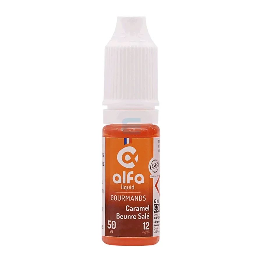 E-liquide Caramel au Beurre Salé (50 VG) 10 mL - Alfaliquid — Alfaliquid - 50VG