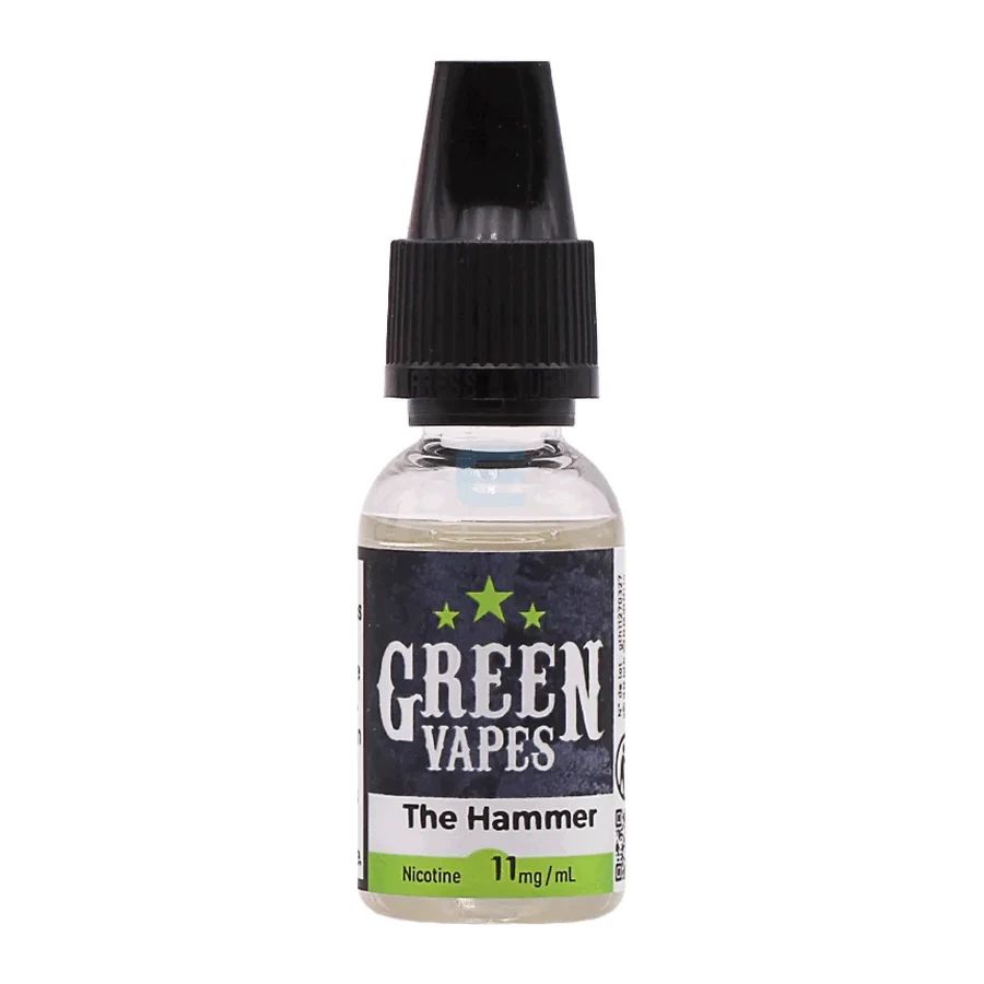 E-liquide The Hammer 10 mL - Green Vapes — Green Vapes - Classique
