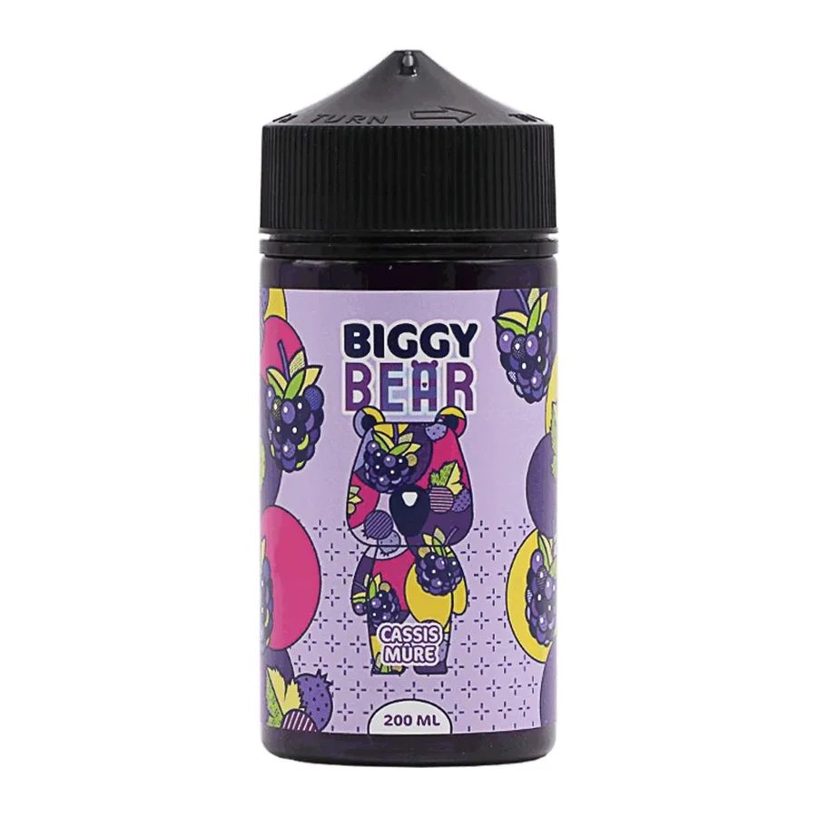 E-liquide Cassis Mûre 200 mL - Biggy Bear