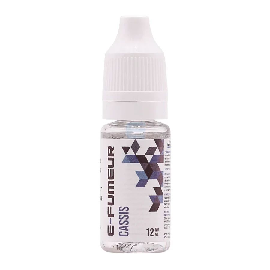 E-liquide Cassis 10 mL - E-FUMEUR — E-Fumeur - E-liquides