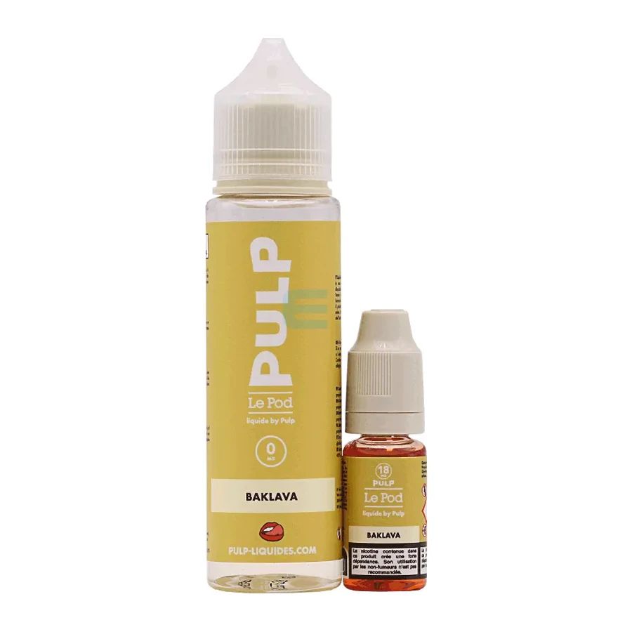 E-liquide Baklava 60 mL - Pulp Le Pod — Pulp - Le Pod