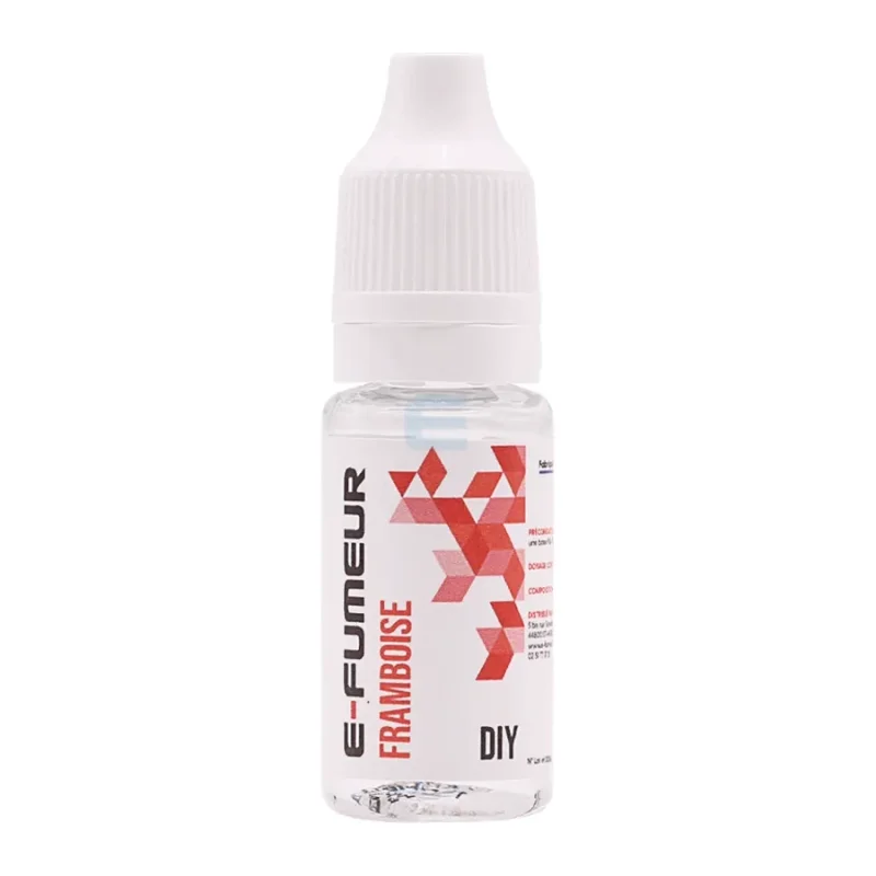 Framboise 10 mL, concentré E-FUMEUR