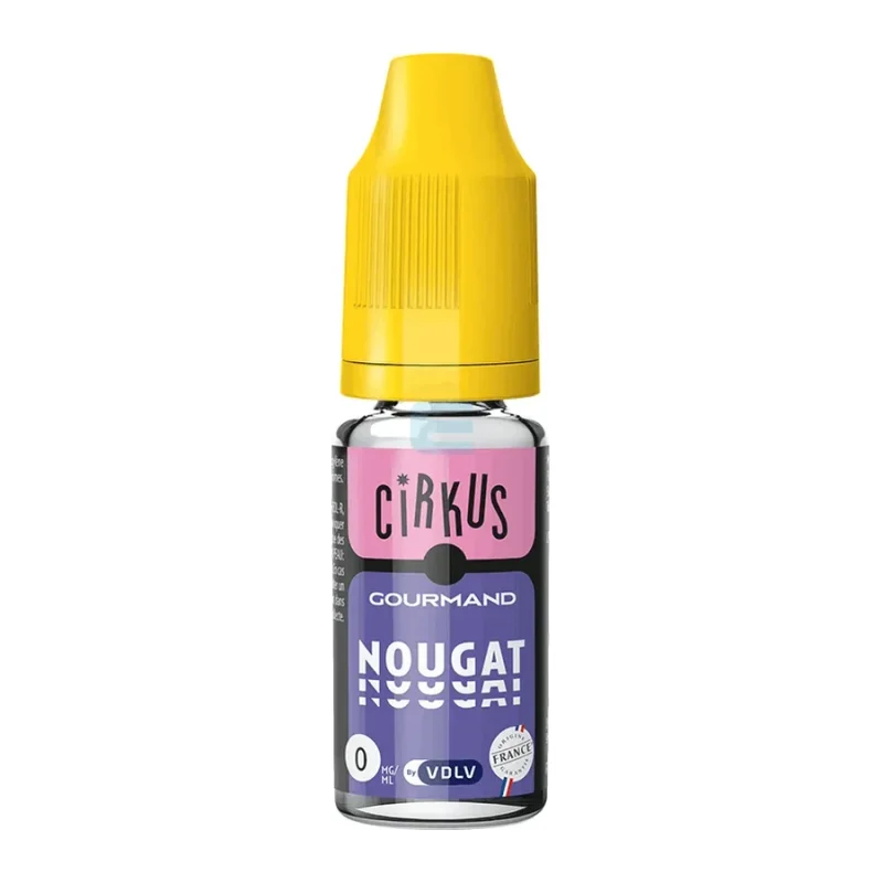 Nougat 10 mL, e-liquide CirKus (VDLV)