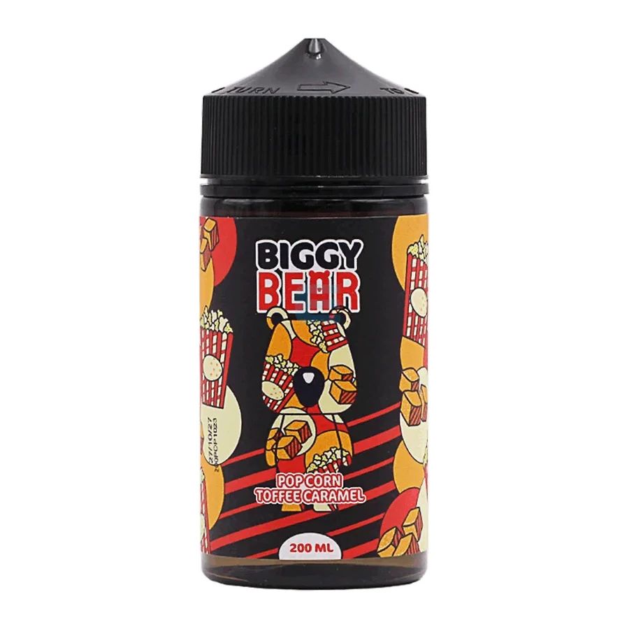 E-liquide Pop Corn Toffee Caramel 200 mL - Biggy Bear