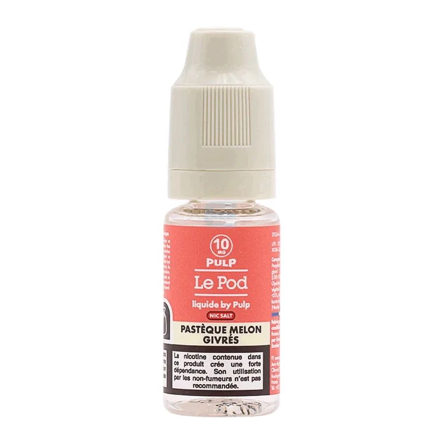 E-liquide Pastèque Melon Givrés 10 mL - Pulp Le Pod — Pulp - Le Pod