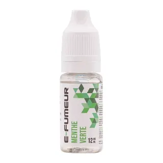 E-liquide Menthe Verte 10 mL - E-FUMEUR — E-Fumeur - E-liquides