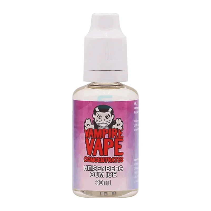 Heisenberg Gum Ice 30 mL, concentré Vampire Vape