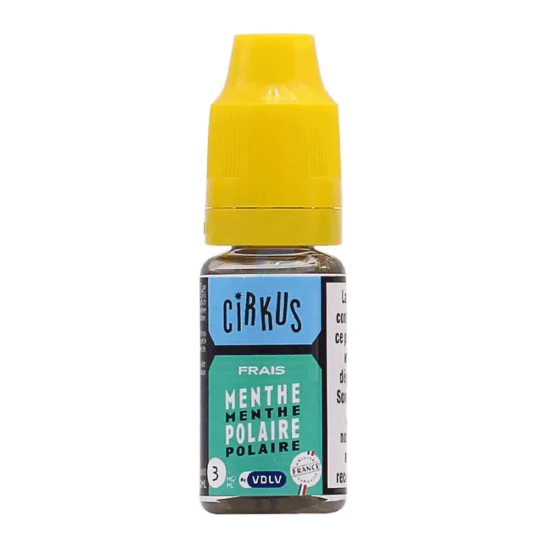 Menthe Polaire 10 mL, e-liquide CirKus (VDLV)