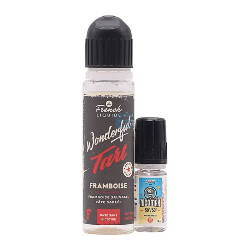 Framboise 60 mL, e-liquide Wonderful Tart (Le French Liquide)
