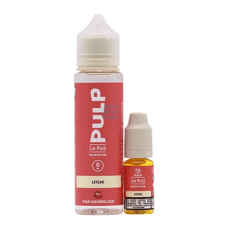 Litchi 60 mL, e-liquide Pulp Le Pod