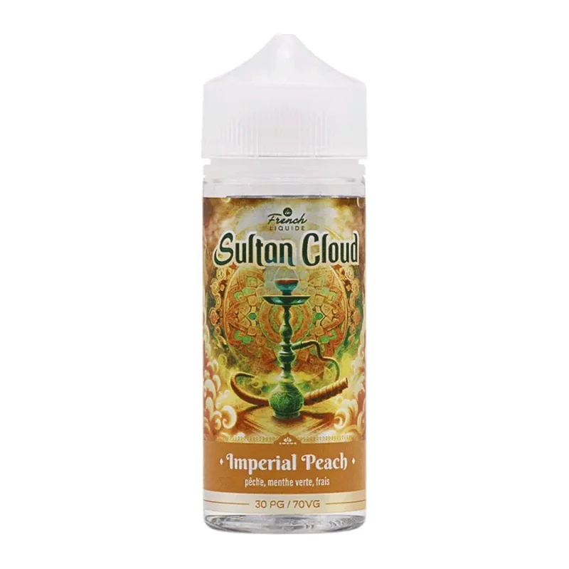 Imperial Peach 100 mL, e-liquide Sultan Cloud (Le French Liquide)