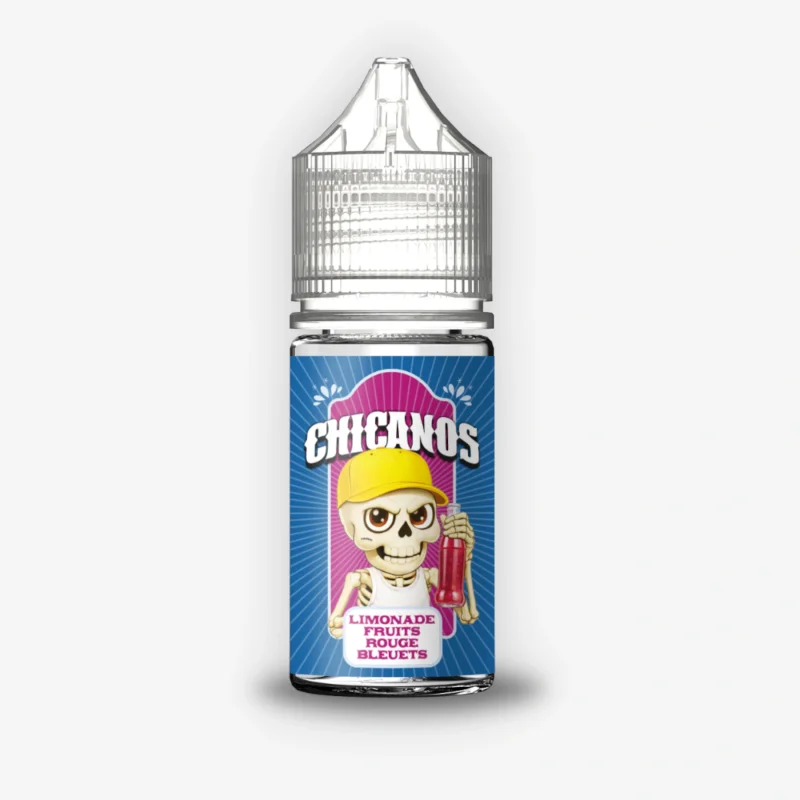 Limonade Fruits Rouges Bleuets Concentre Chicanos 30ml