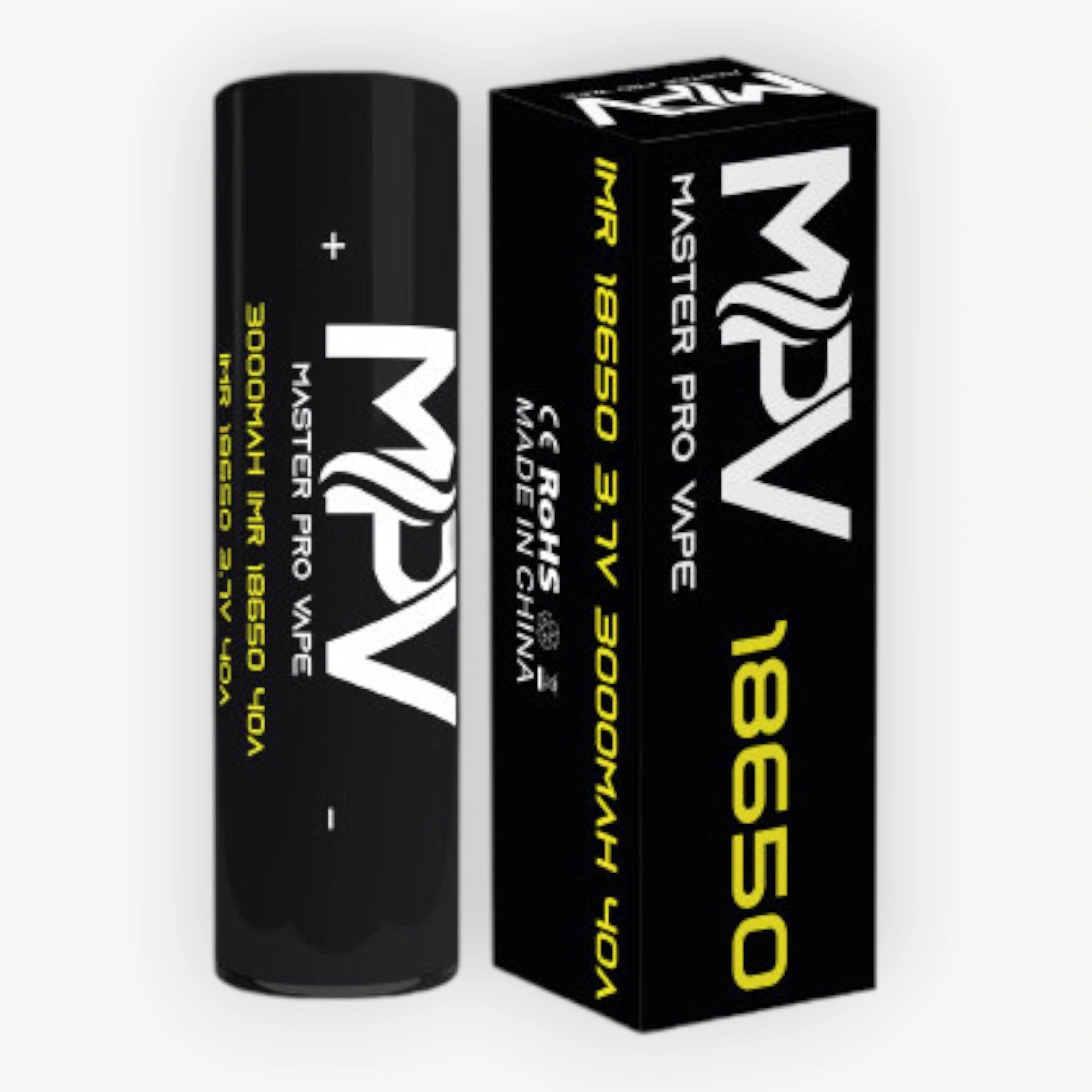 Accu 40A 18650 3000mAh MPV (+ boite rangement et notice) MPV