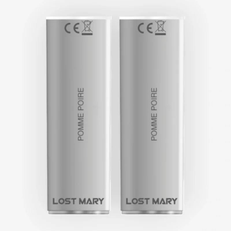 Pack de 2 pods 4en1 Pomme Poire 2ml 20mg Lost Mary