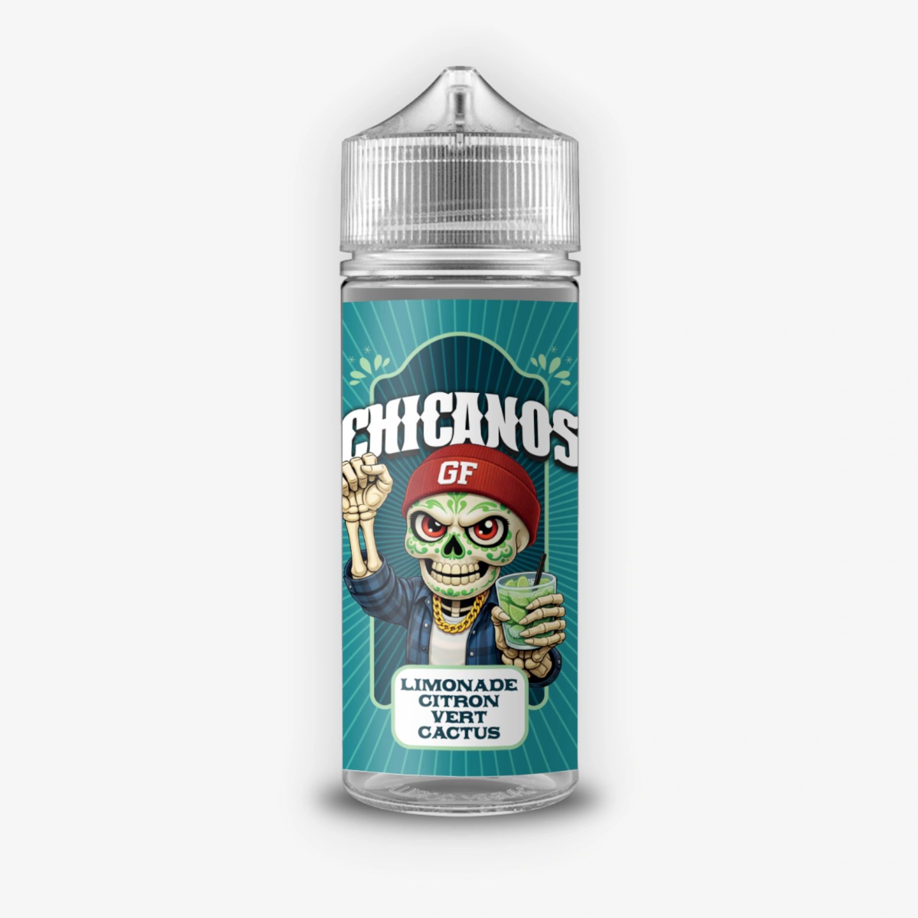 Limonade Citron Vert Cactus ZHC Mix Series Chicanos 100ml 00mg