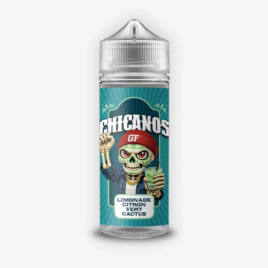 Limonade Citron Vert Cactus ZHC Mix Series Chicanos 100ml 00mg
