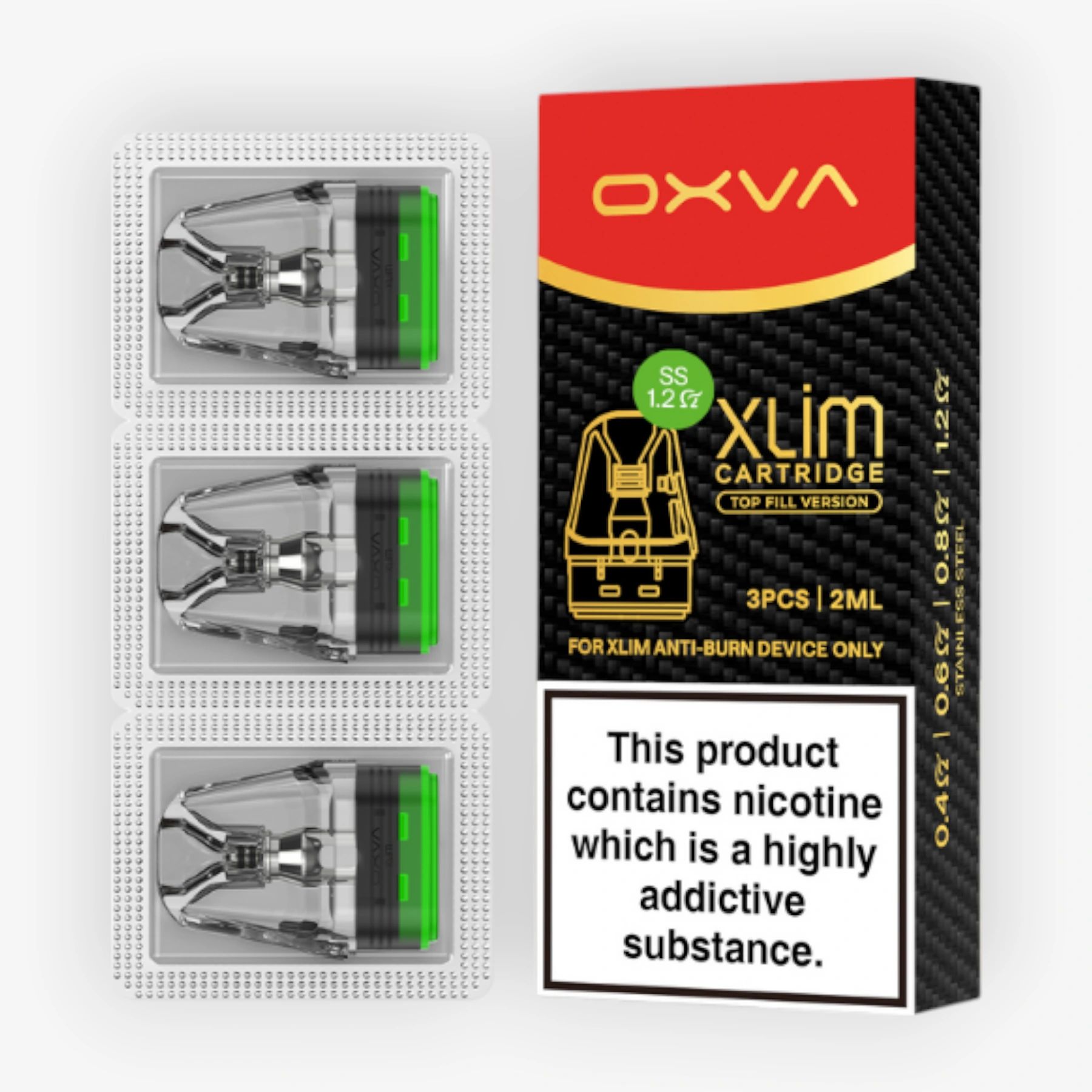 Cartouche Xlim V2 Top Fill (x3) - Oxva