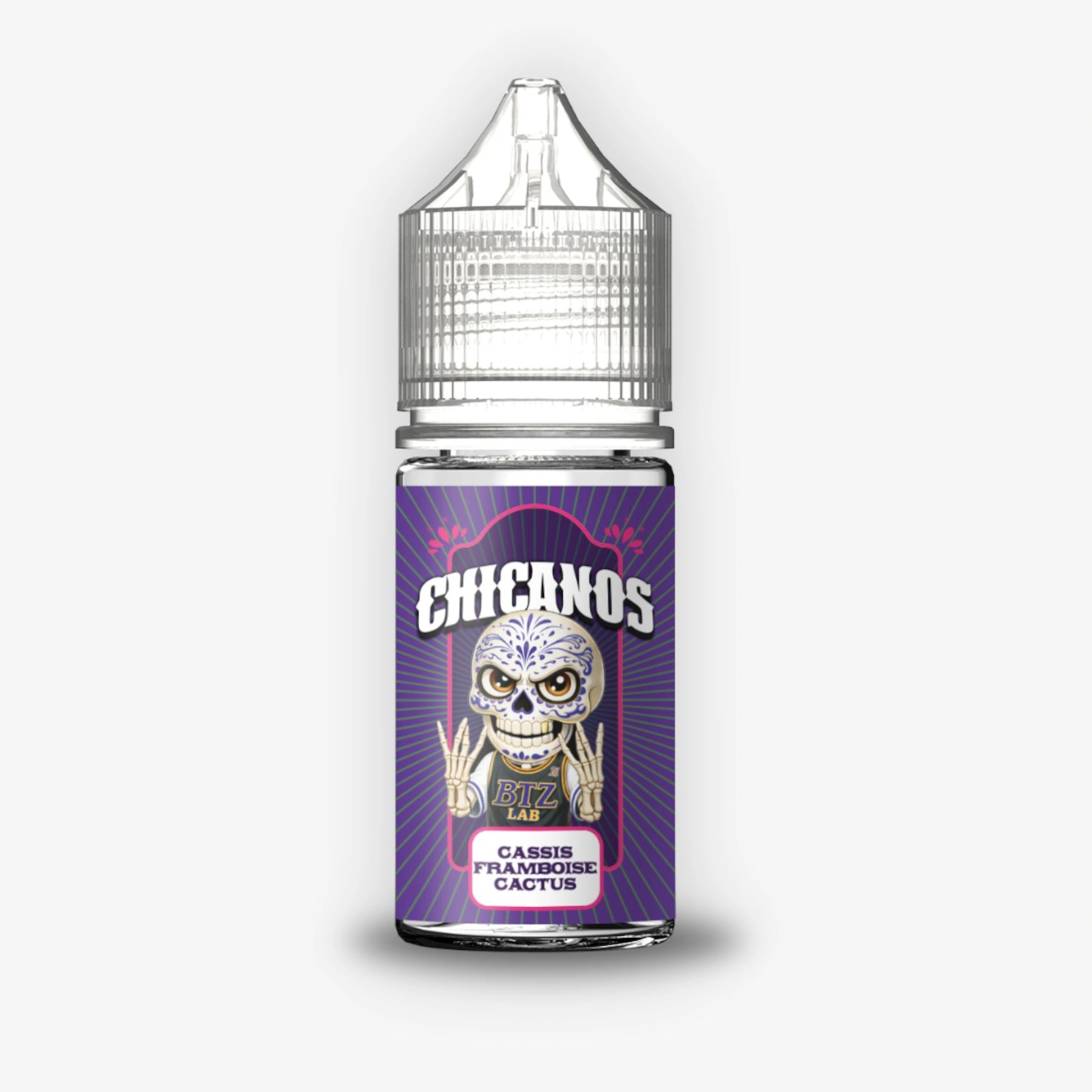 Cassis Framboise Cactus Concentre Chicanos 30ml