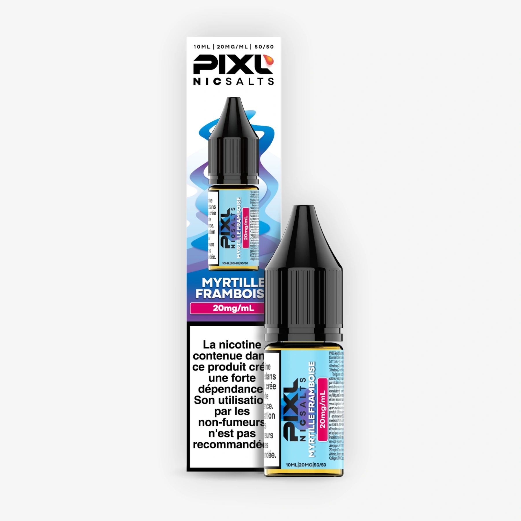Myrtille Framboise Nic Salt PIXL 10ml 20mg