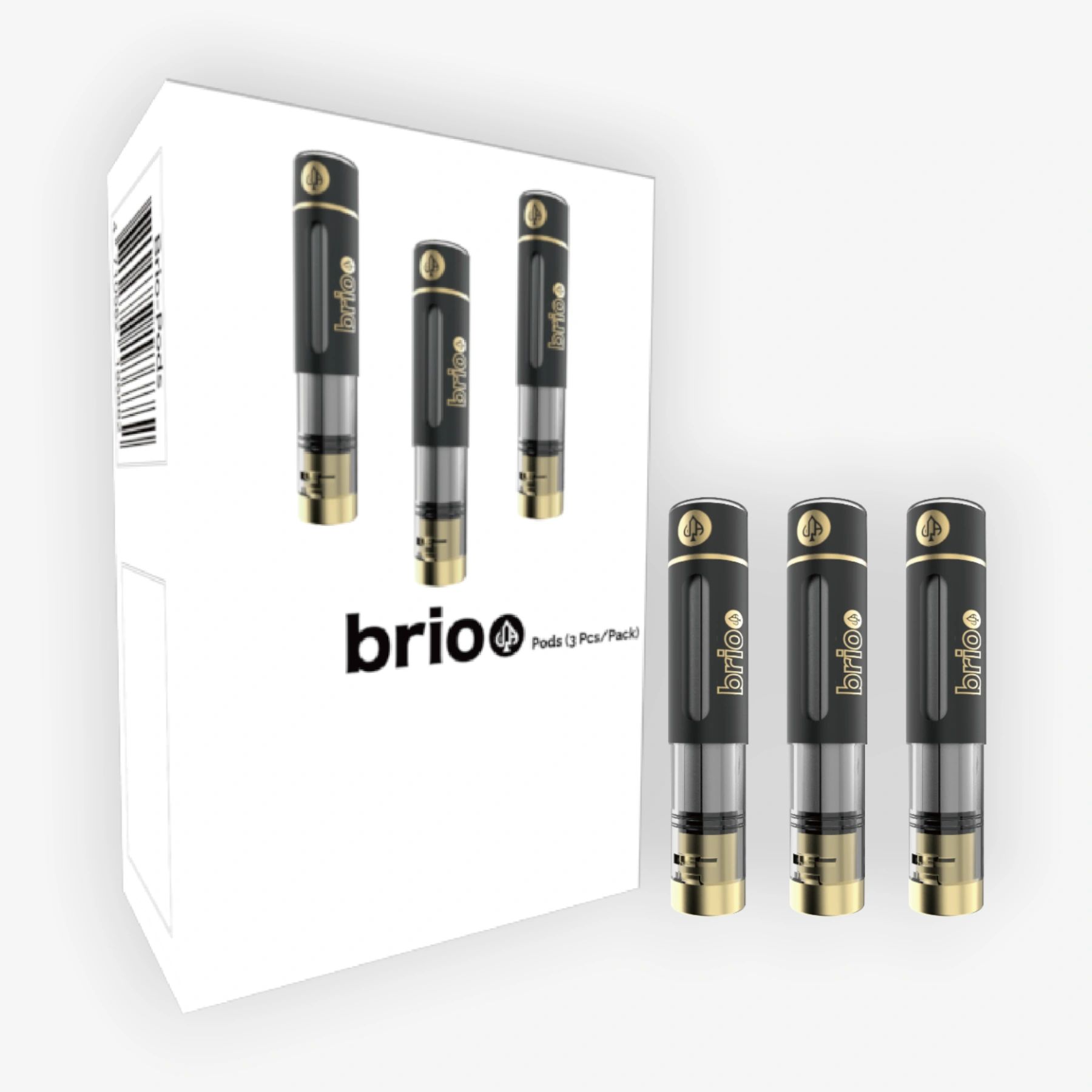 Pack de 3 Pods Top Fill 1ml + Resistance 1.2Ohm Brio Da One