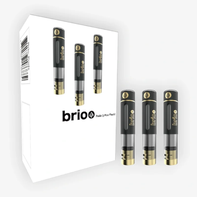 Pack de 3 Pods Top Fill 1ml + Resistance 1.2Ohm Brio Da One